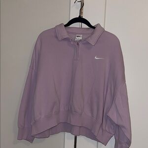 Nike Women's Lavender Sweatshirt